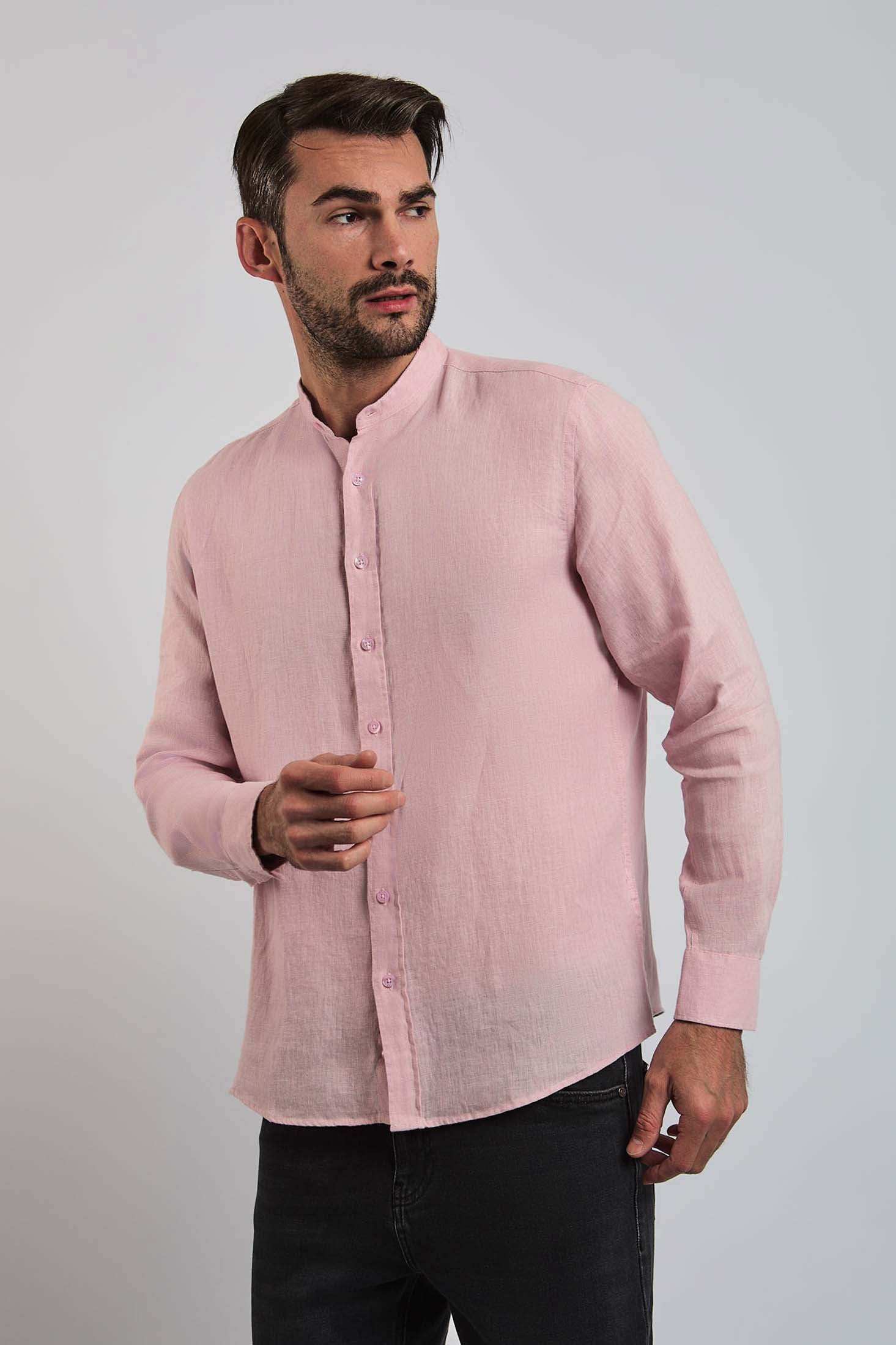 Men Regular Fit Shirt - Pink