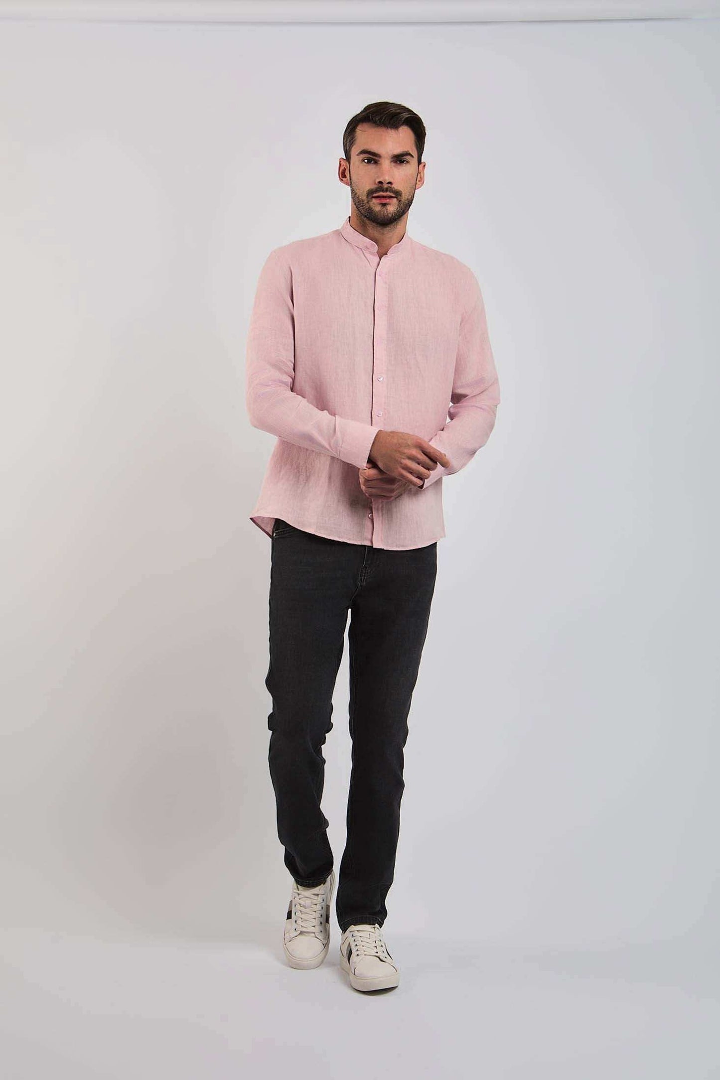 Men Regular Fit Shirt - Pink