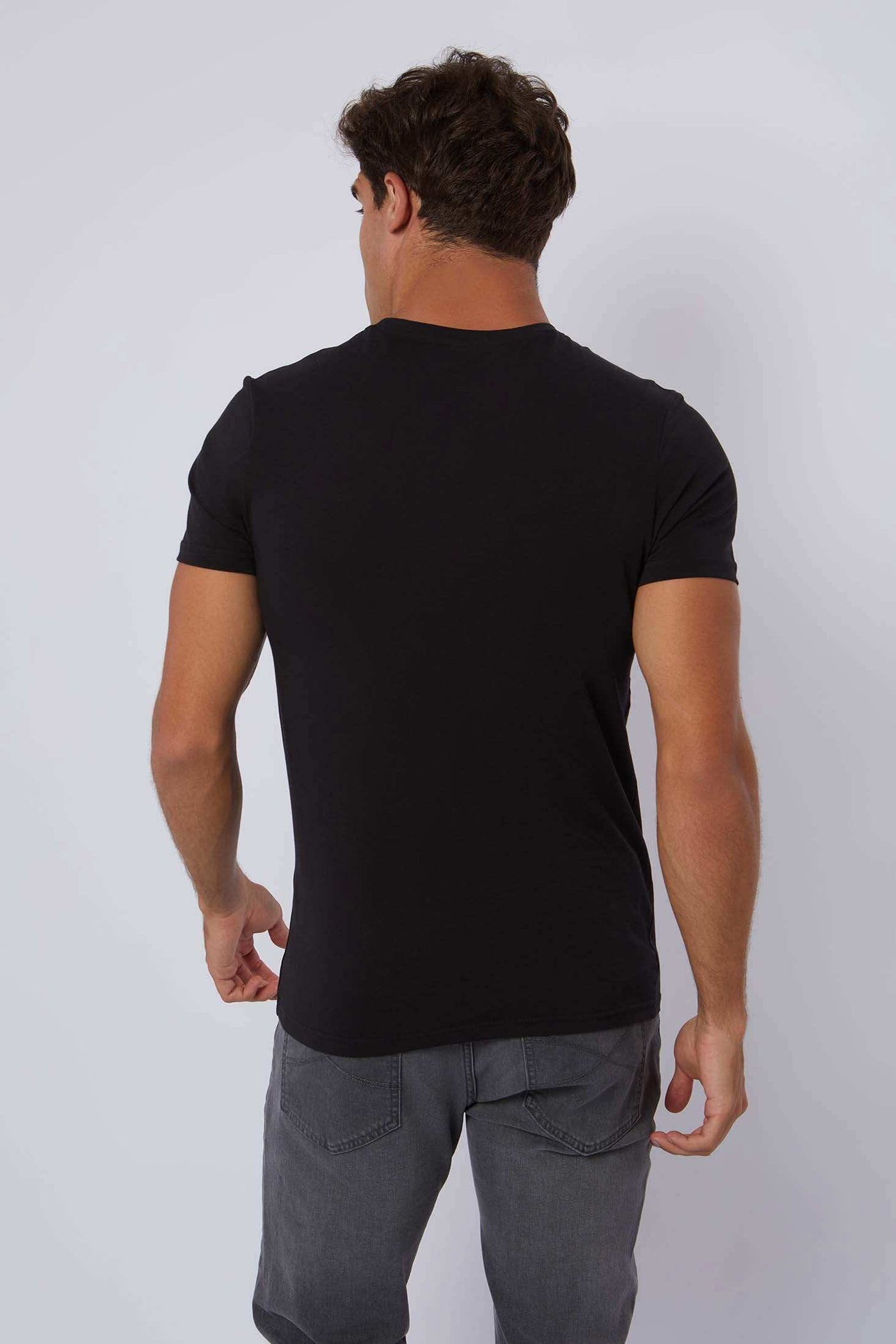 Men Regular Fit T-shirt - Black