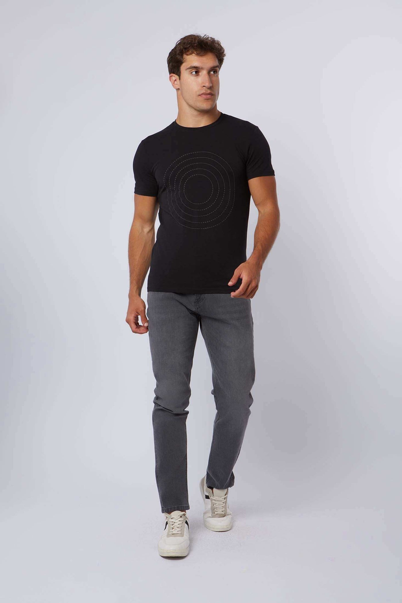 Men Regular Fit T-shirt - Black