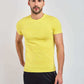 Men Regular Fit T-Shirt - Yellow