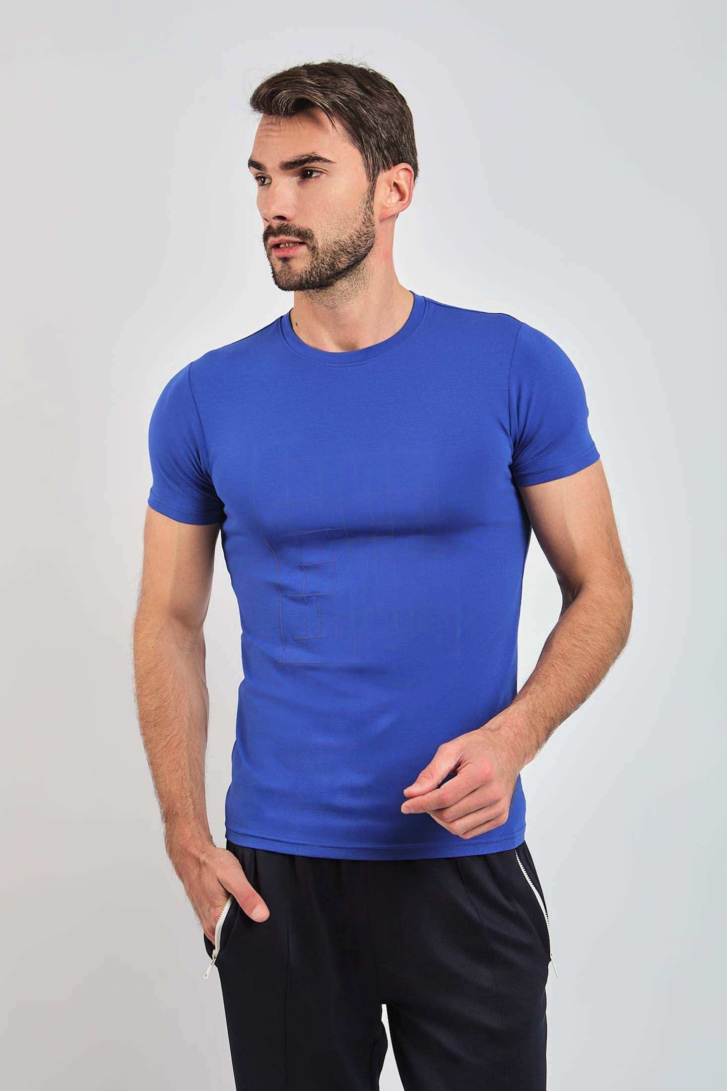 Men Regular Fit T-Shirt - Blue