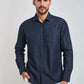 Men Regular Fit Shirt - Blue