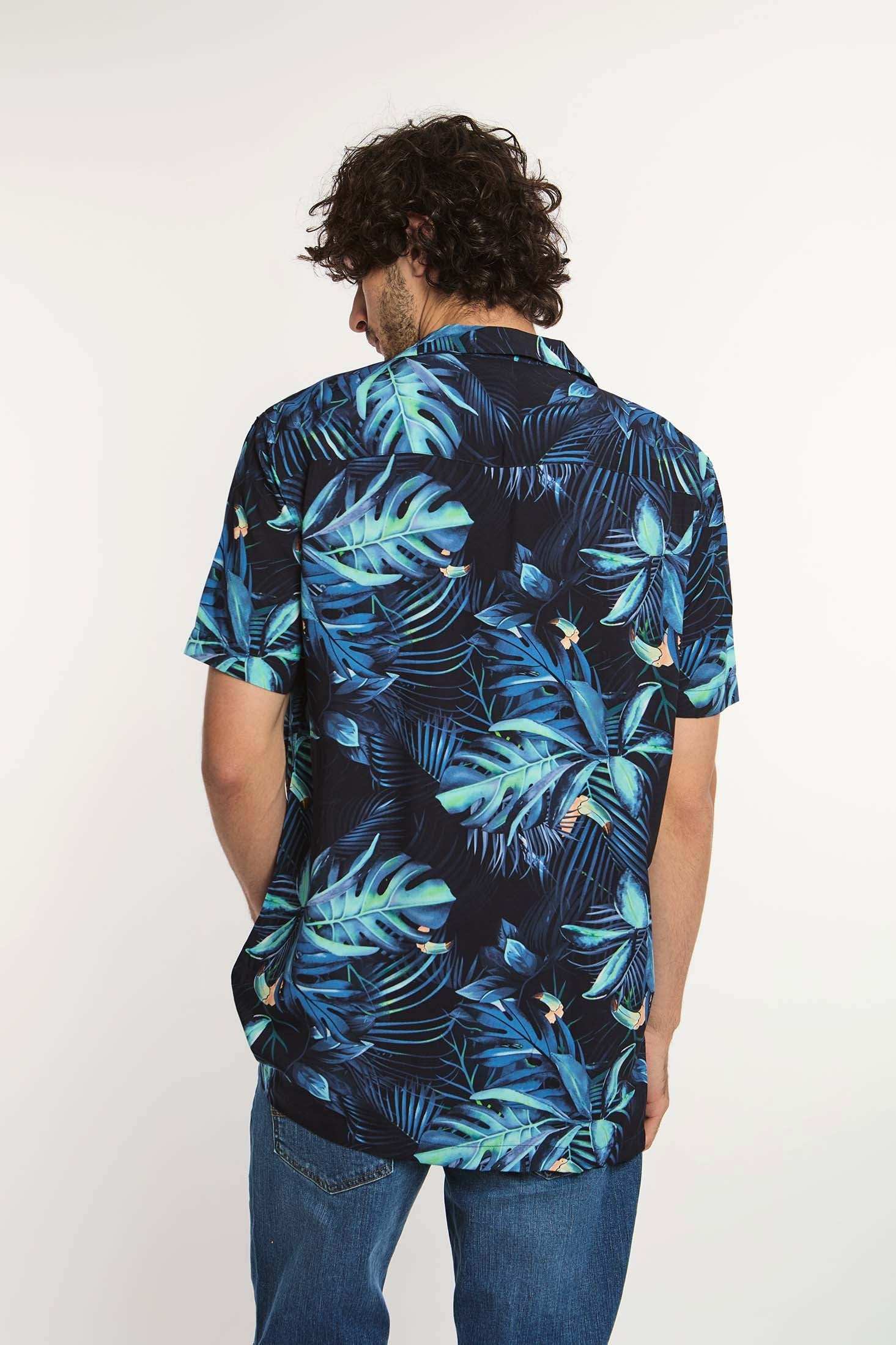 قميص رجالي عادي - متعدد الألوان