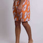 Men Regular Fit Swimming Short - Orange