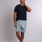 Men Regular Fit Swimming Short - Blue