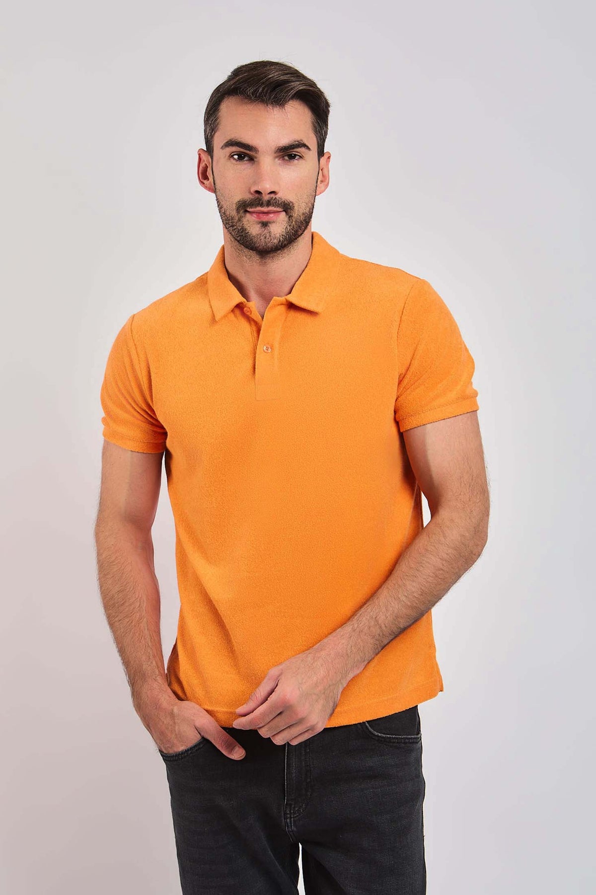 Men's Polo - Autumn Sunset