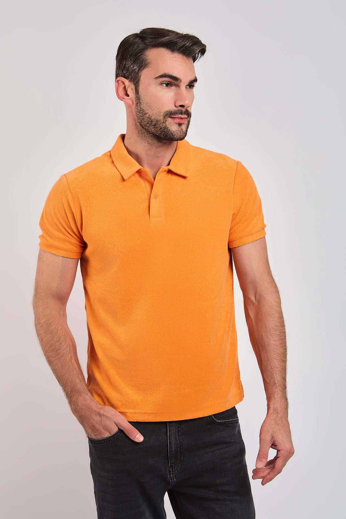 Men's Polo - Autumn Sunset