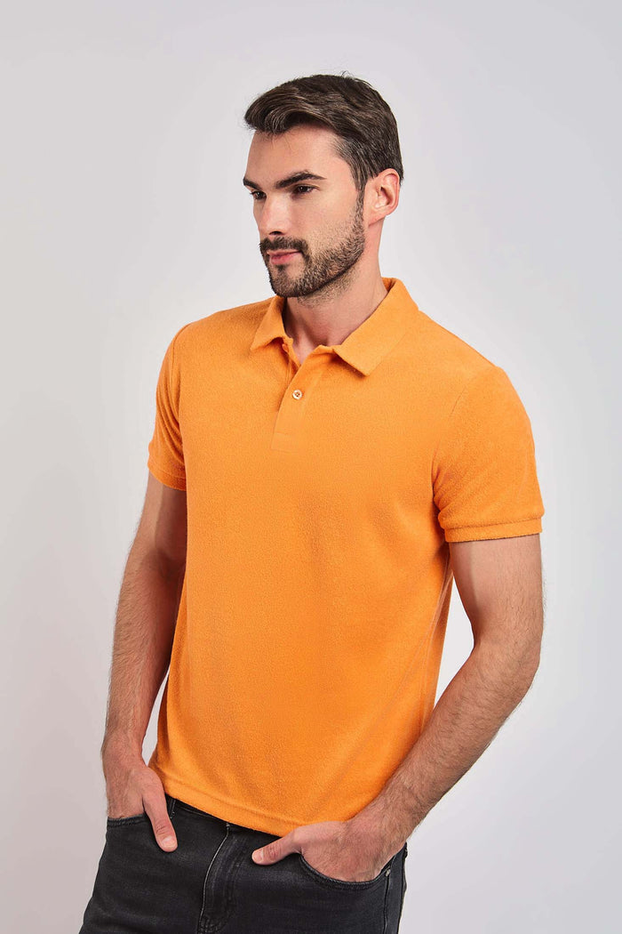 Men's Polo - Autumn Sunset