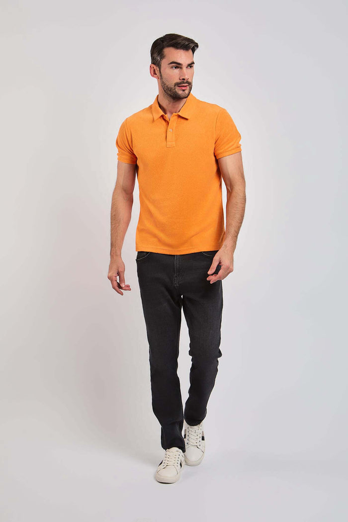 Men's Polo - Autumn Sunset