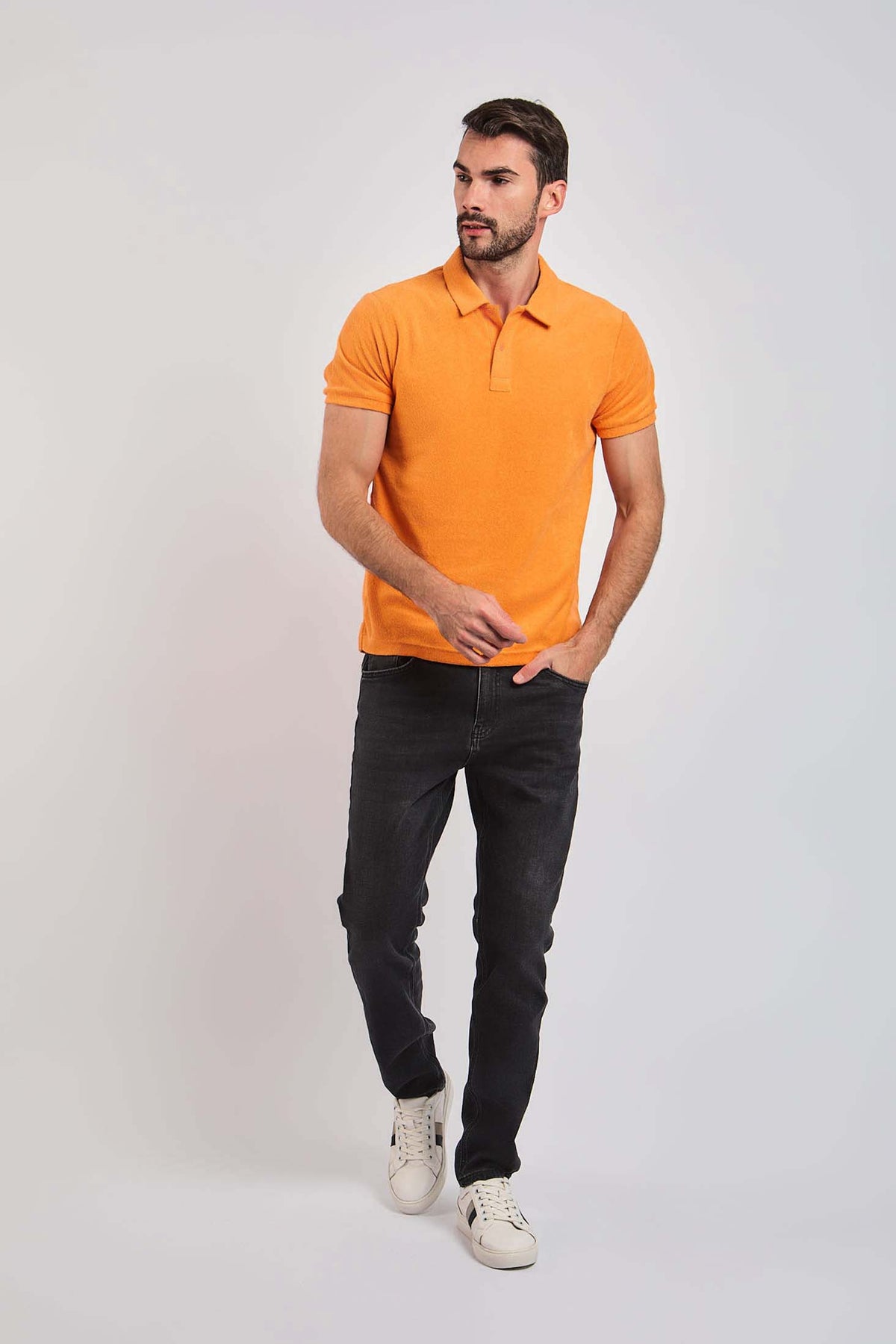 Men's Polo - Autumn Sunset