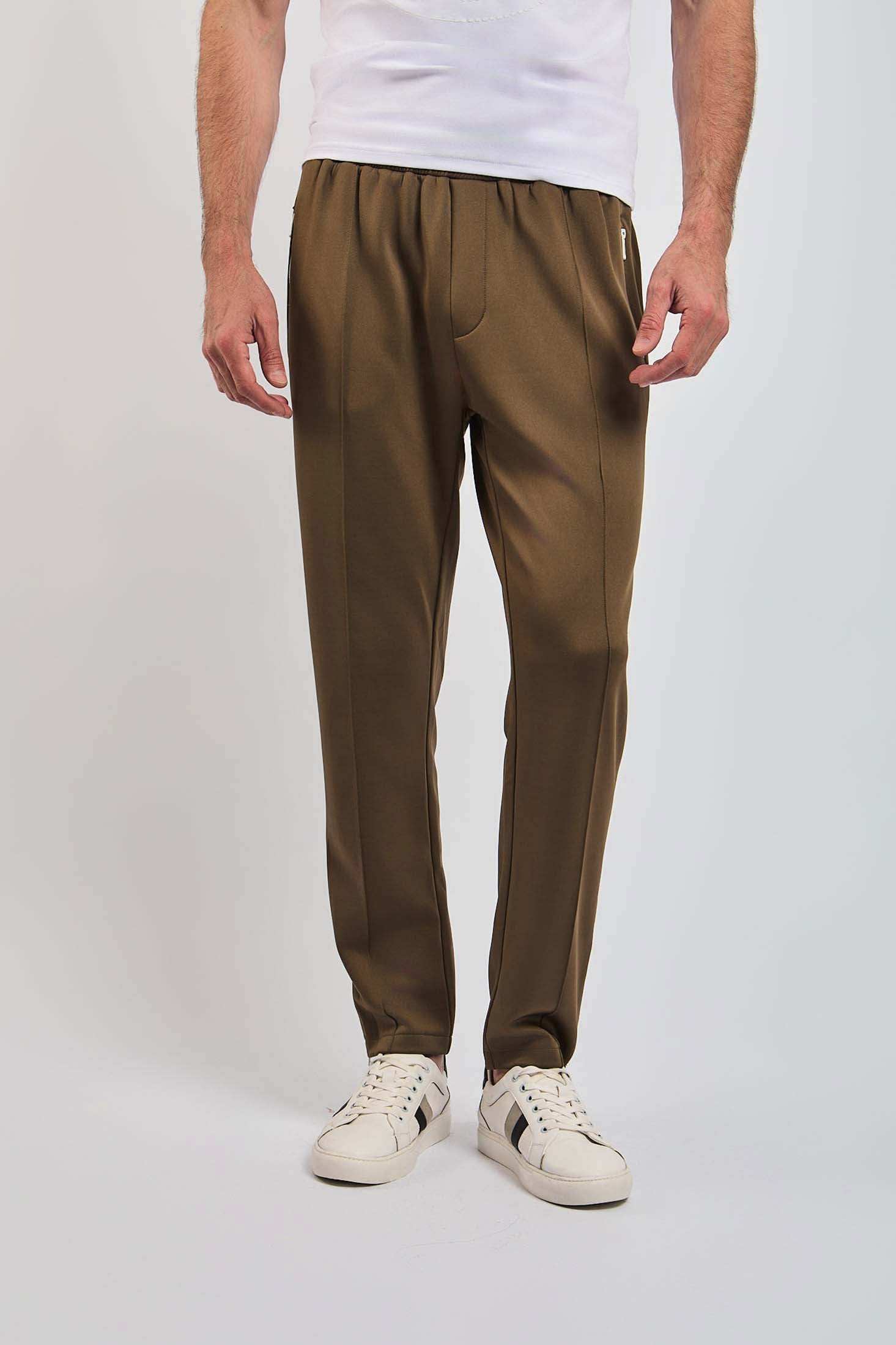 بنطال رياضي عادي للرجال - أسود