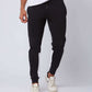 Men Regular Fit Sweat Pant - Black