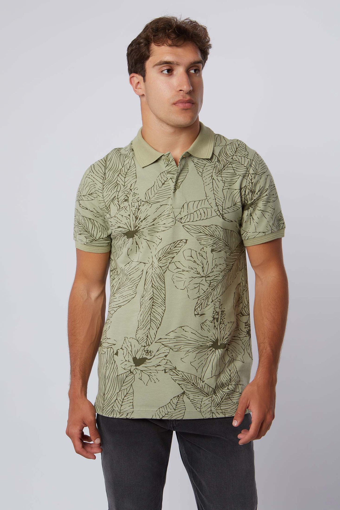 Men Regular Fit Polo -  Orange