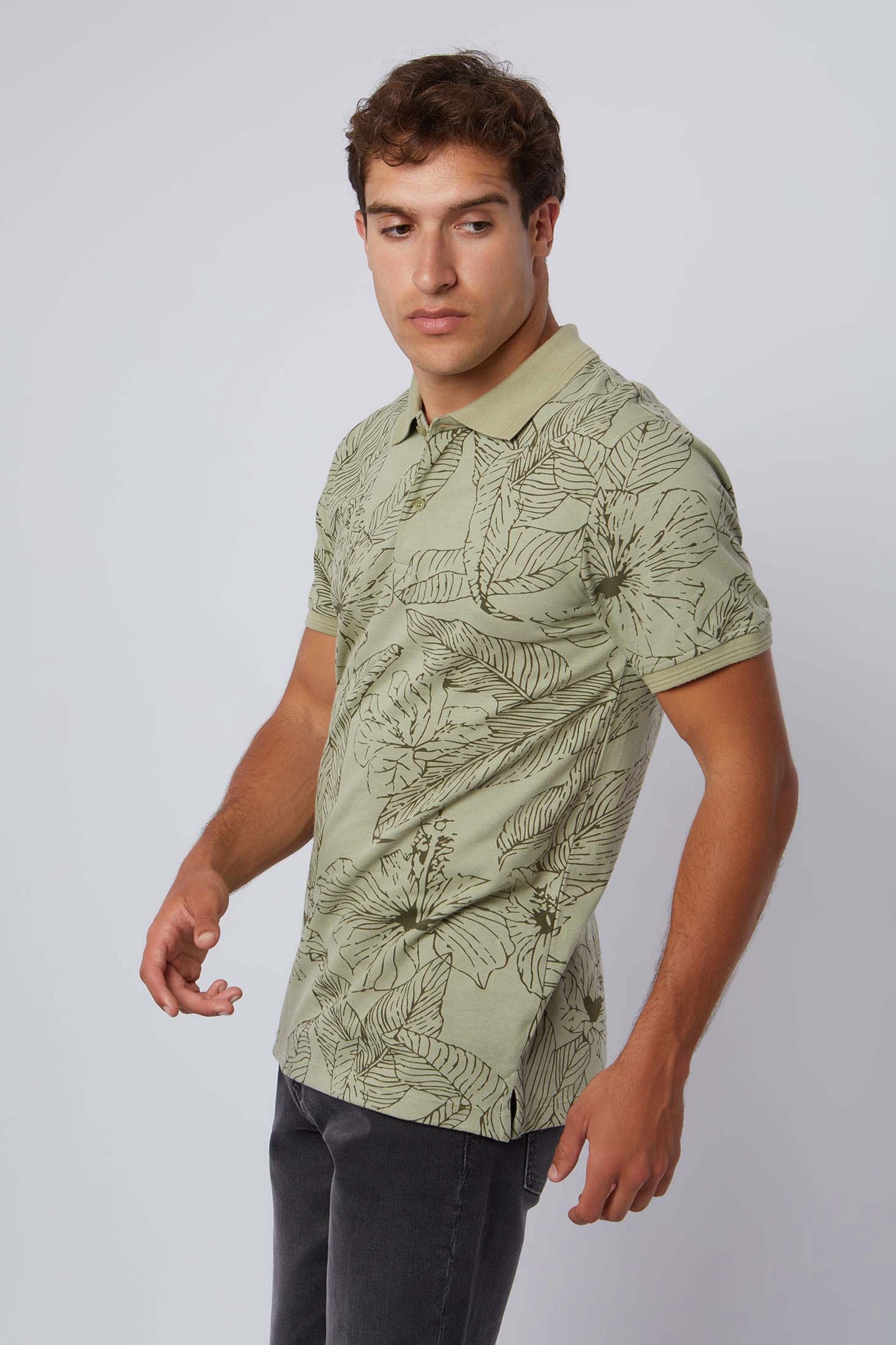 Men Regular Fit Polo -  Orange