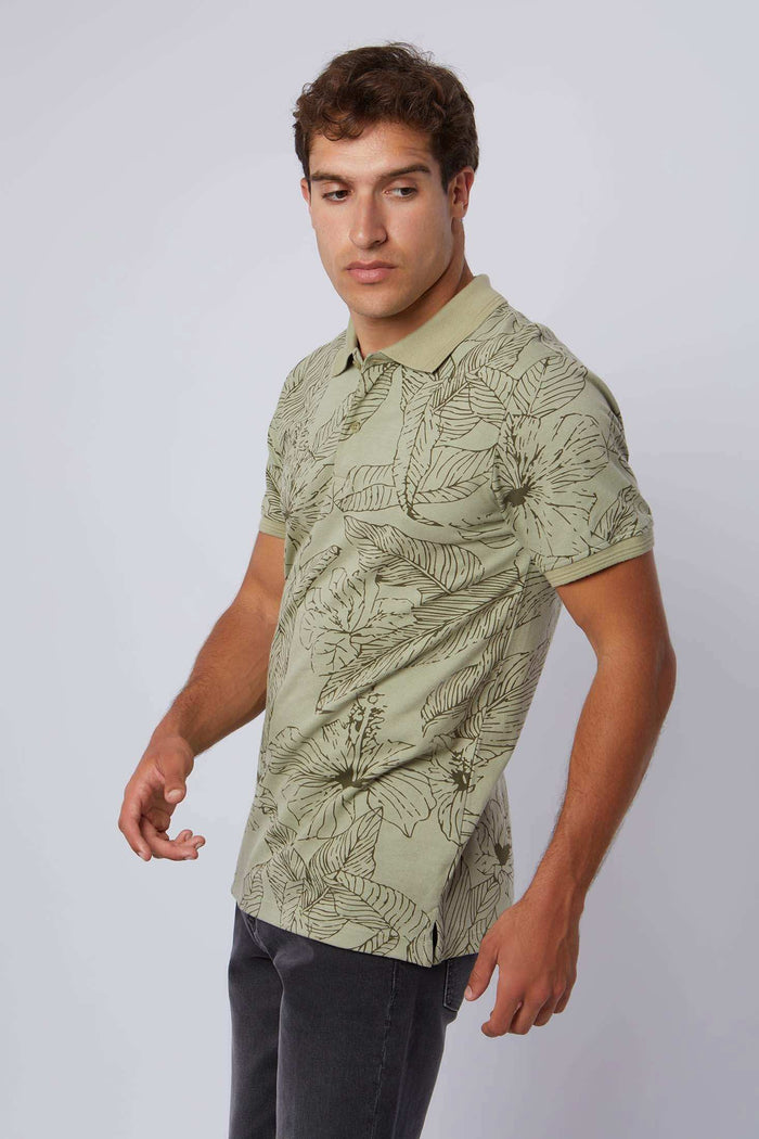 Men Regular Fit Polo - Orange