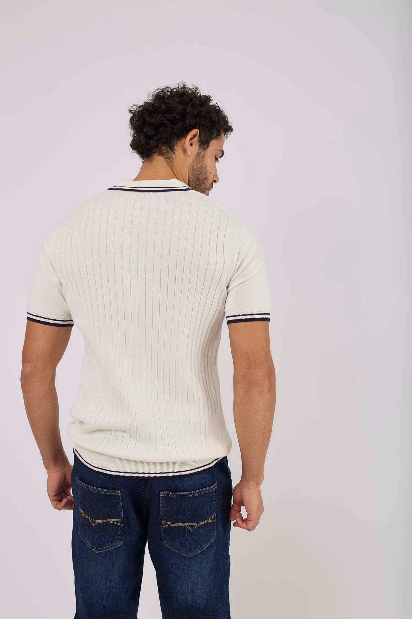 Men Regular Fit Polo - Black