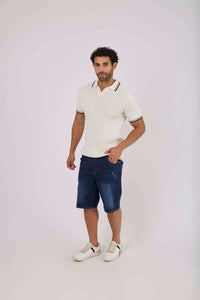 Men Regular Fit Polo - Black