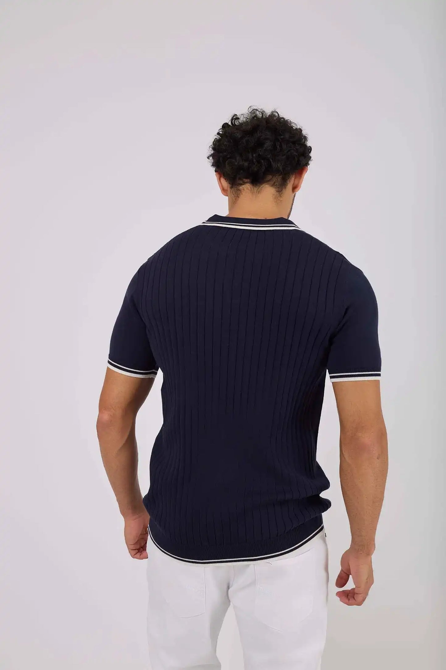 Men Regular Fit Polo - Black