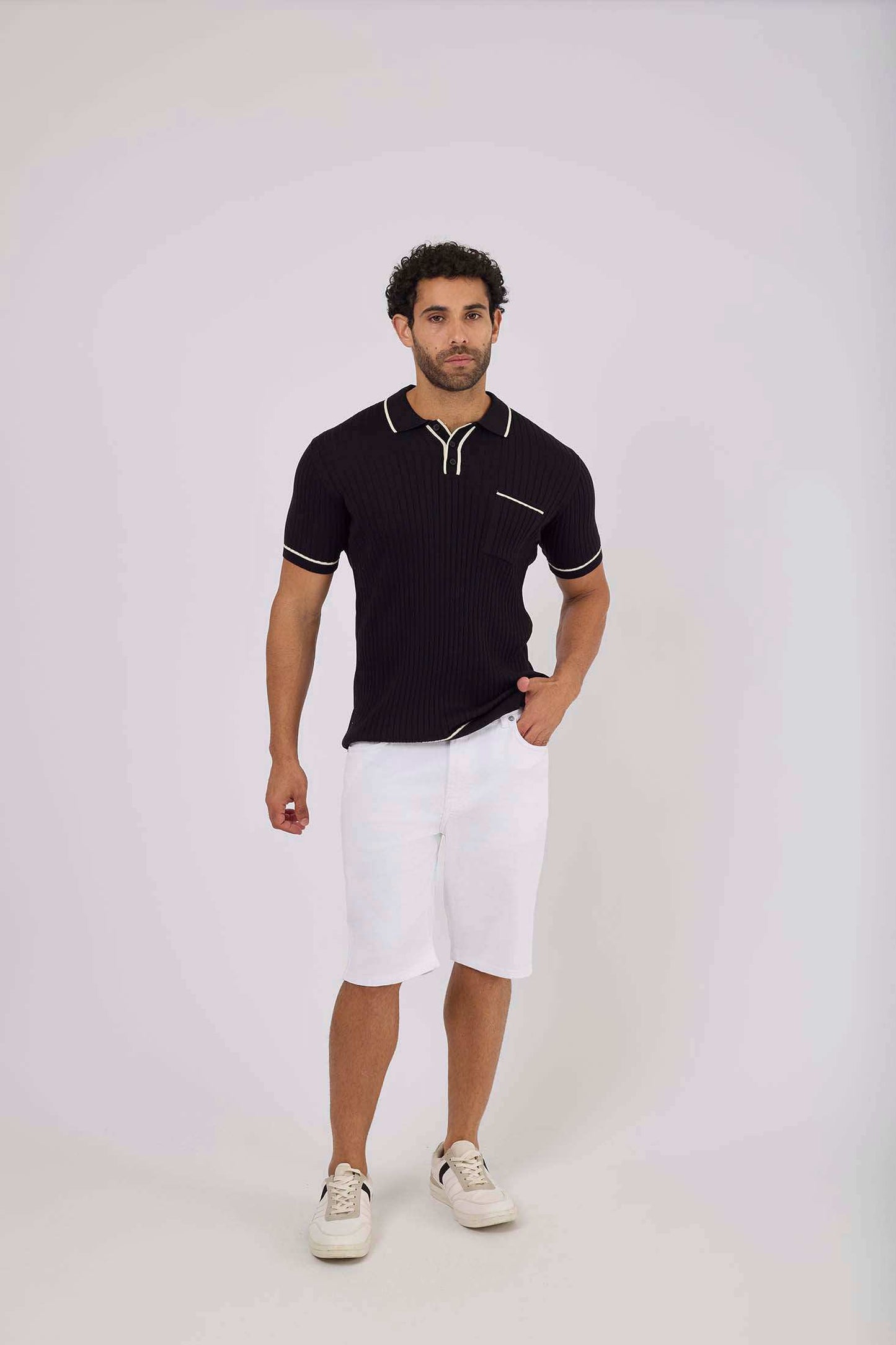 بولو الرجال العادي - الأخضر