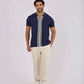 Men Regular Fit Polo - Blue
