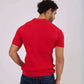 Men Regular Fit Polo - Red