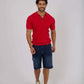 Men Regular Fit Polo - Red
