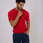 Men Regular Fit Polo - Red