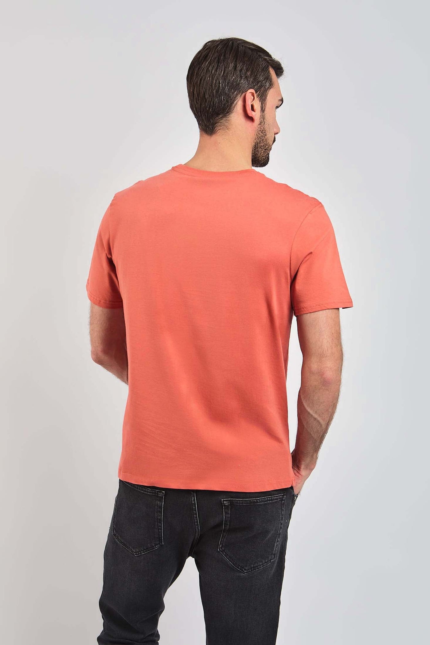 Men Regular Fit T-Shirt - Mecca Pink