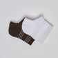 Striped Ankle Socks - Set of Two