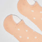 No-Show Polka Dot Print Liner Socks