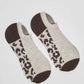No-Show Leopard Print Ankle Liner Socks - Pack of Two