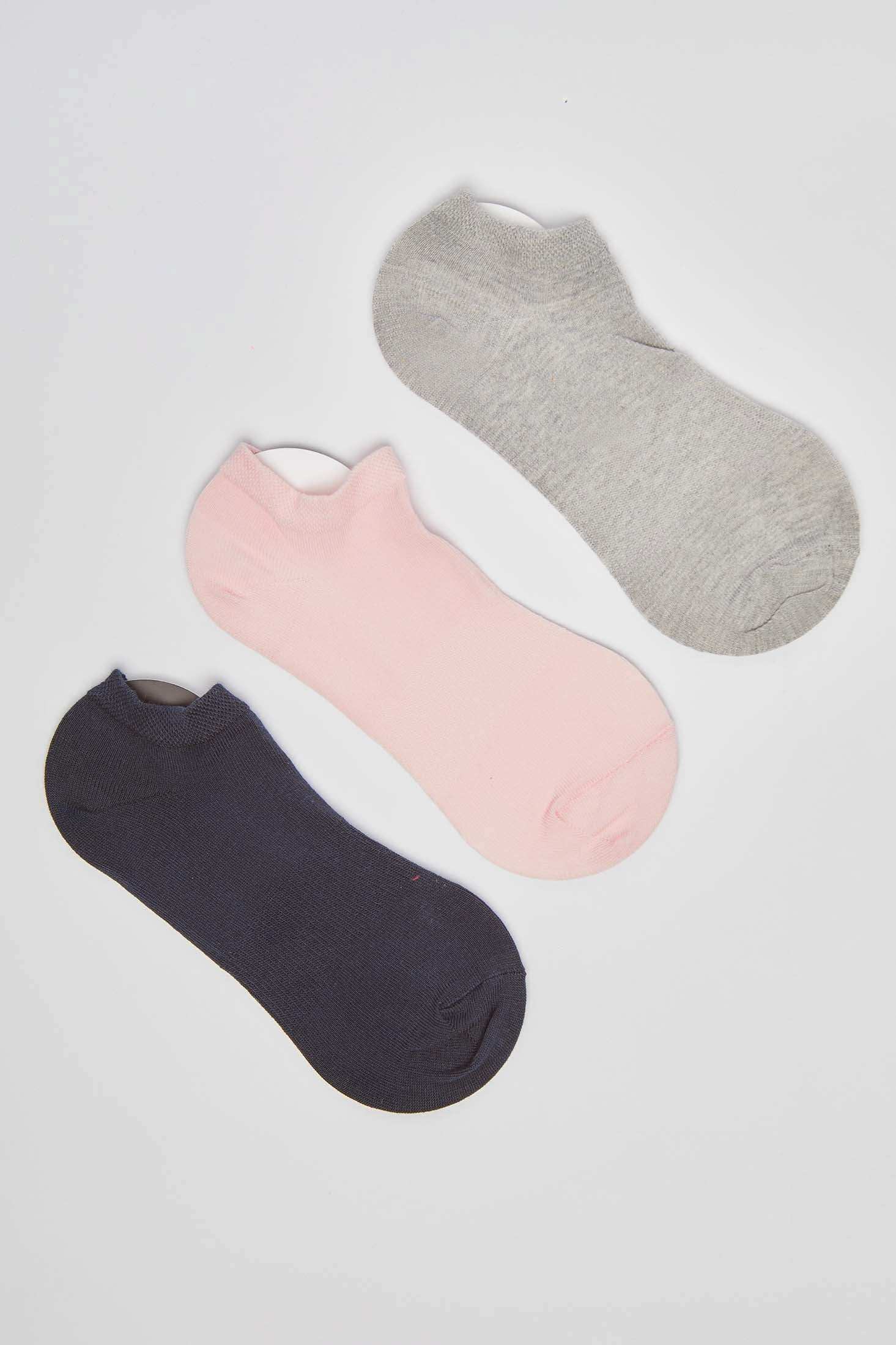 No-Show Low-Cut Liner Socks - Pack of Three