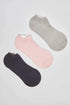 No-Show Low-Cut Liner Socks - Pack of Three