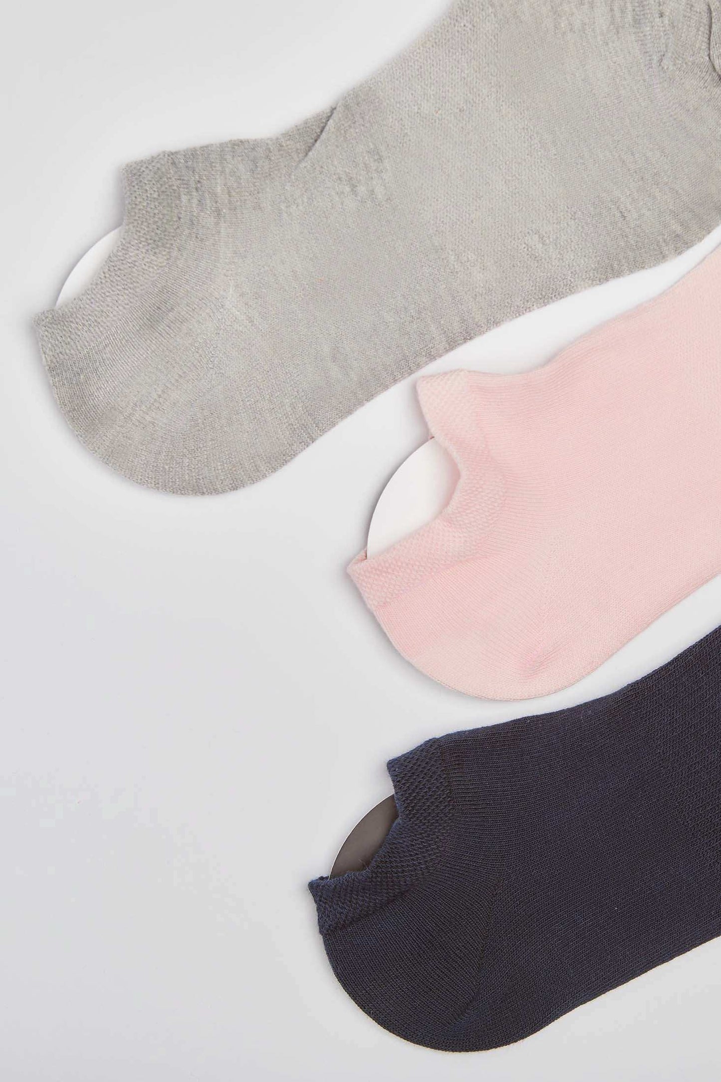 No-Show Low-Cut Liner Socks - Pack of Three