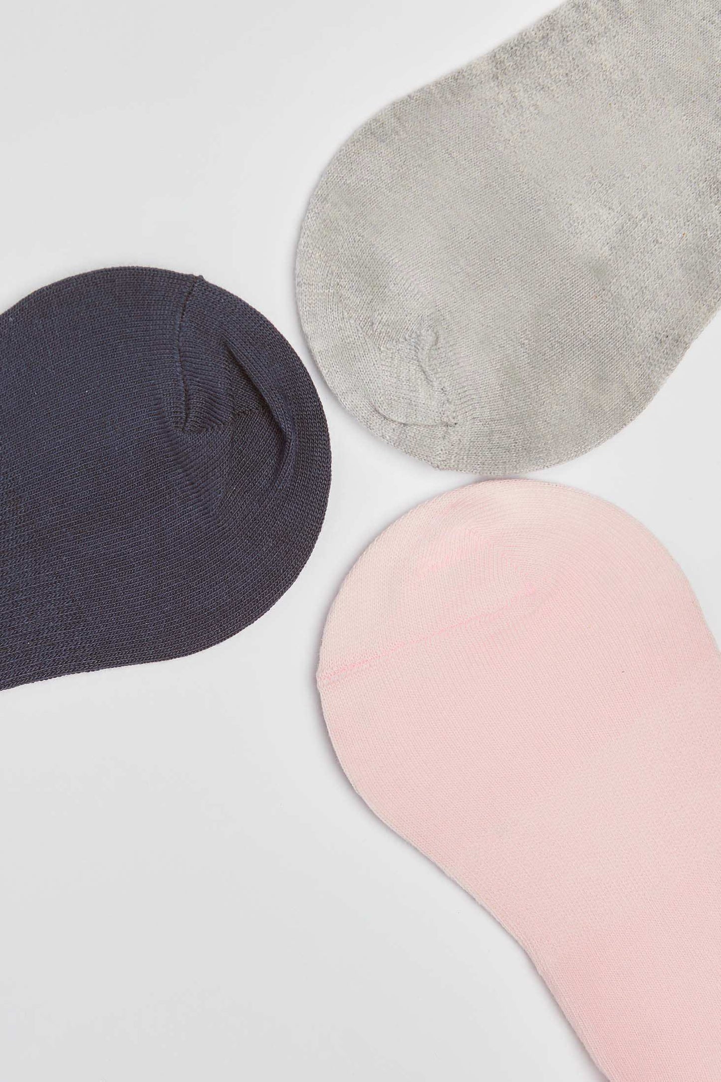No-Show Low-Cut Liner Socks - Pack of Three