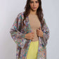 Women Regular Fit Kimono - Multicolorcolor