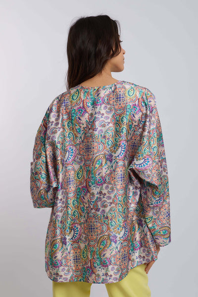 Women Regular Fit Kimono - Multicolor