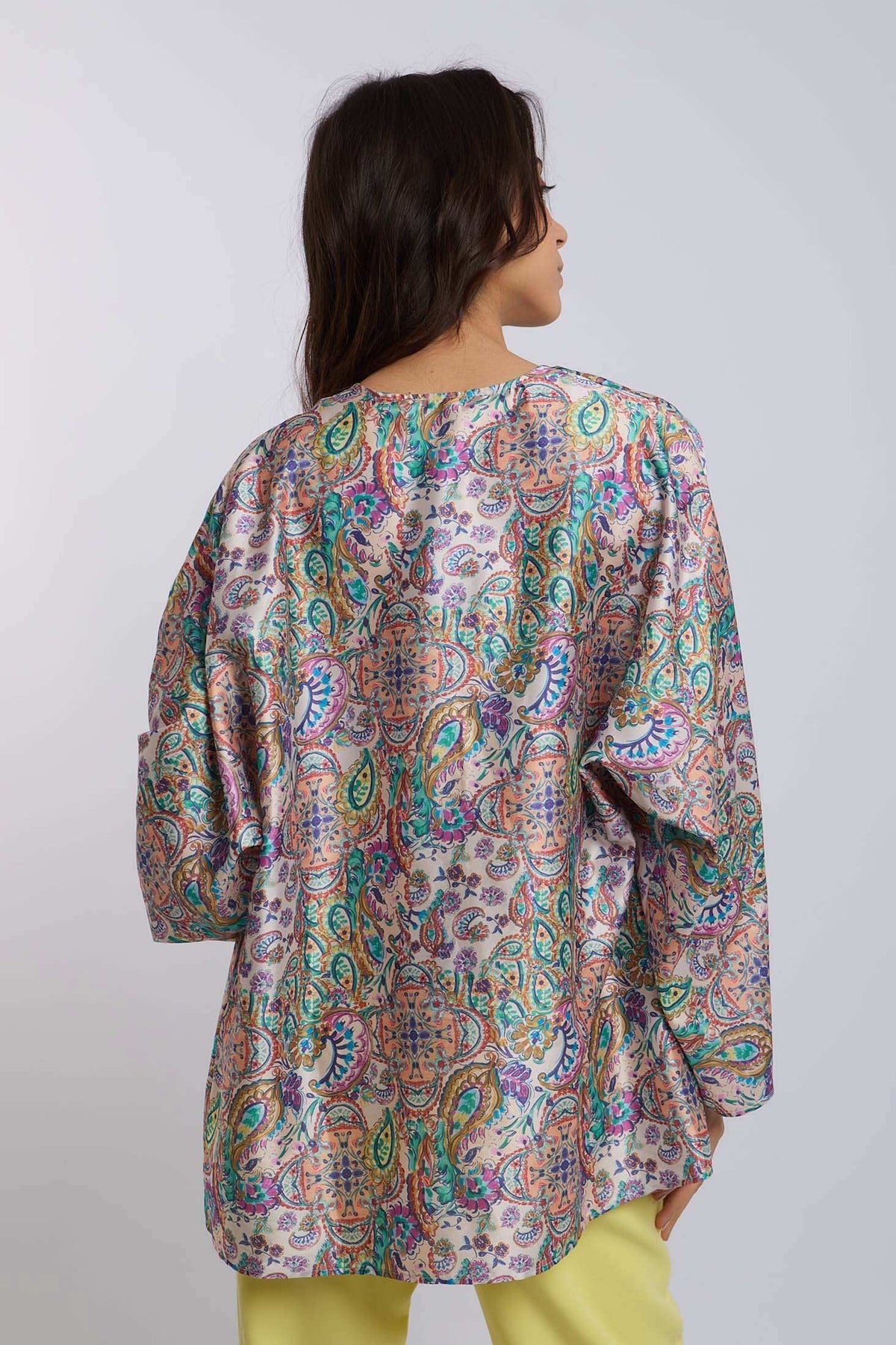 Women Regular Fit Kimono - Multicolorcolor