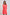 Woman wearing coral pink long sleeve casual dress with tie waist, standing against a plain background