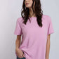 Women Regular Fit T-Shirt - Pink