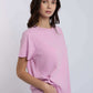 Women Regular Fit T-Shirt - Pink