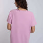 Women Regular Fit T-Shirt - Pink