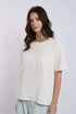 Women Regular Fit T-shirt - Off White