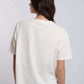 Women Regular Fit T-shirt - Off White