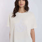 Women Regular Fit T-shirt - Off White