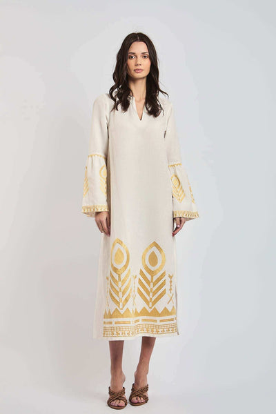 Women Regular Fit Kaftan - Off White