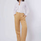 Women Regular Fit Pant - Beige