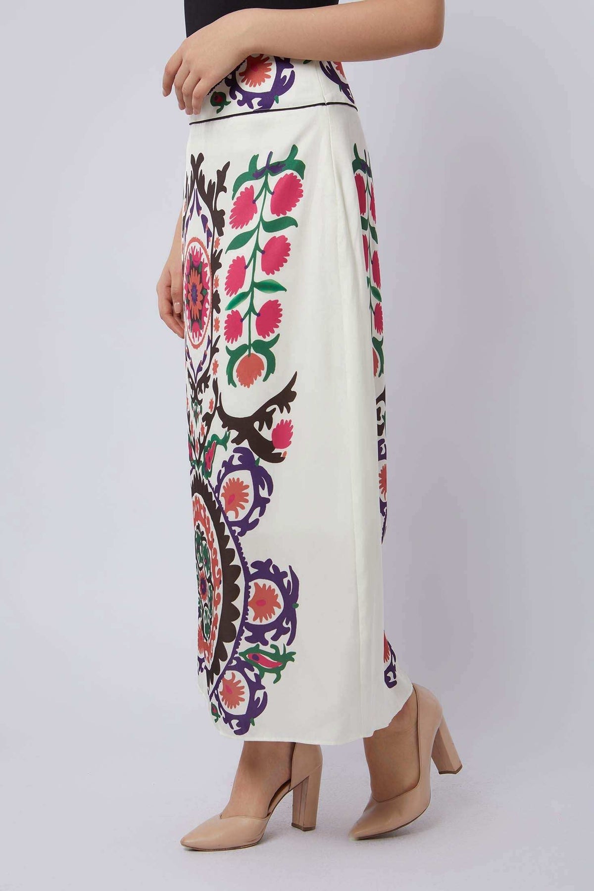 Women Regular Fit Skirt - printed Multicolorcolor