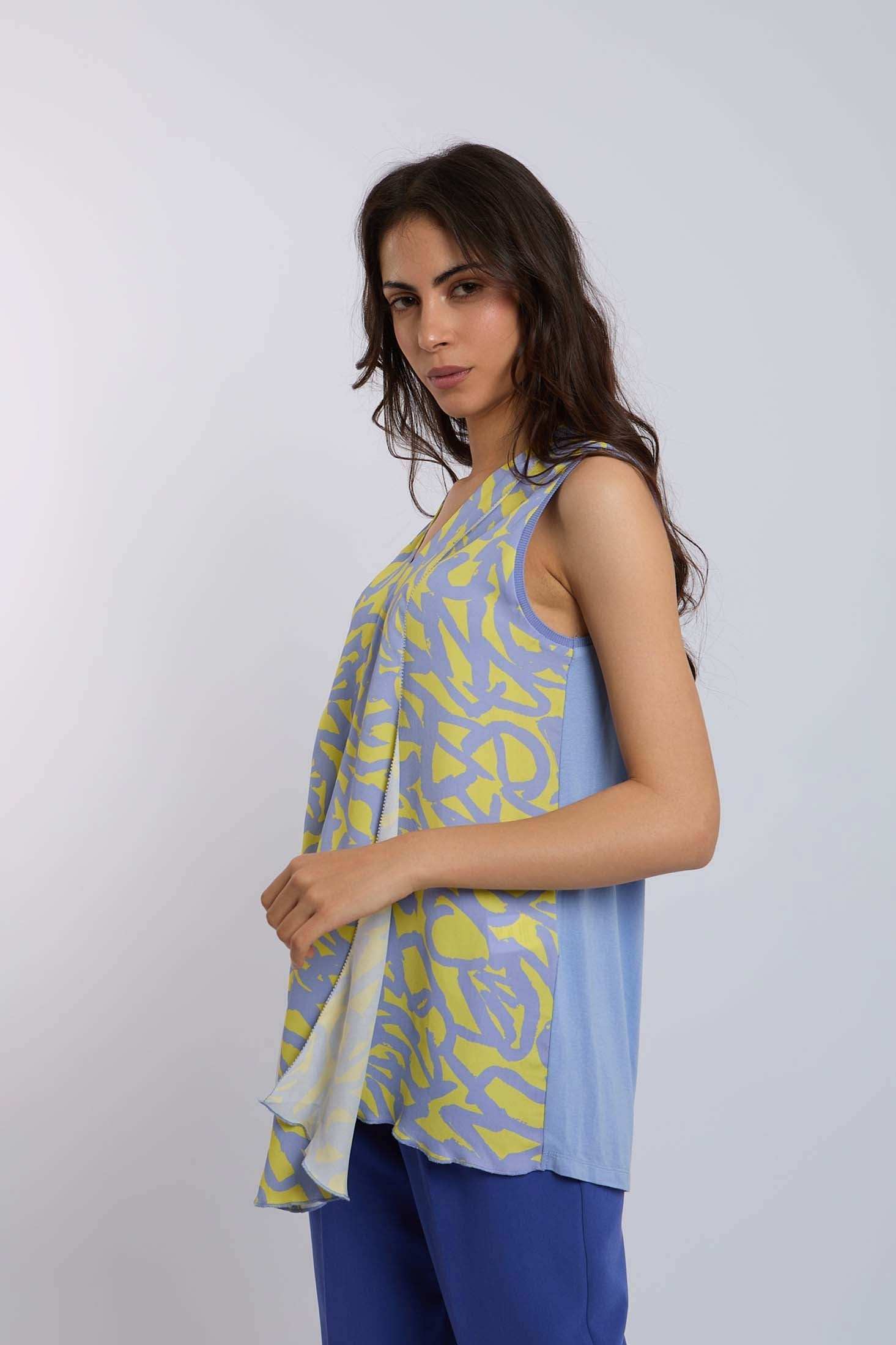 Women Regular Fit Top - Multicolorcolor